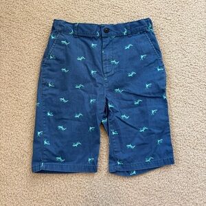 Children's Place Boy's Blue Shorts with Shark Print Size 14